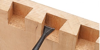 Dłuto do połączeń jaskólczy ogon